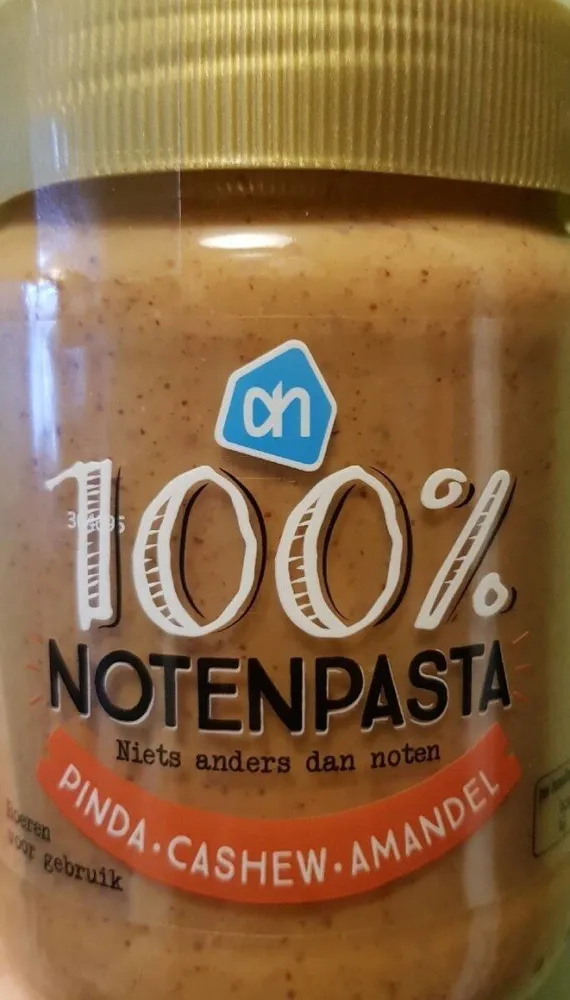 100% notenpasta pinda cashew amandel