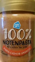 100% notenpasta pinda cashew amandel