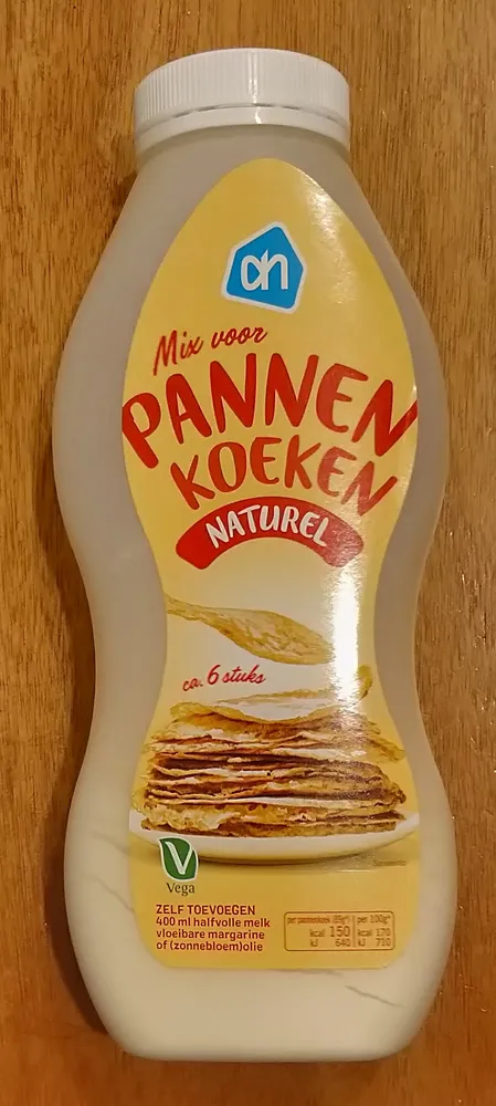 mix voor pannenkoeken, naturel