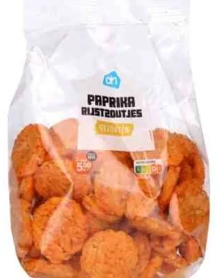 Paprika rijstzoutjes gezouten
