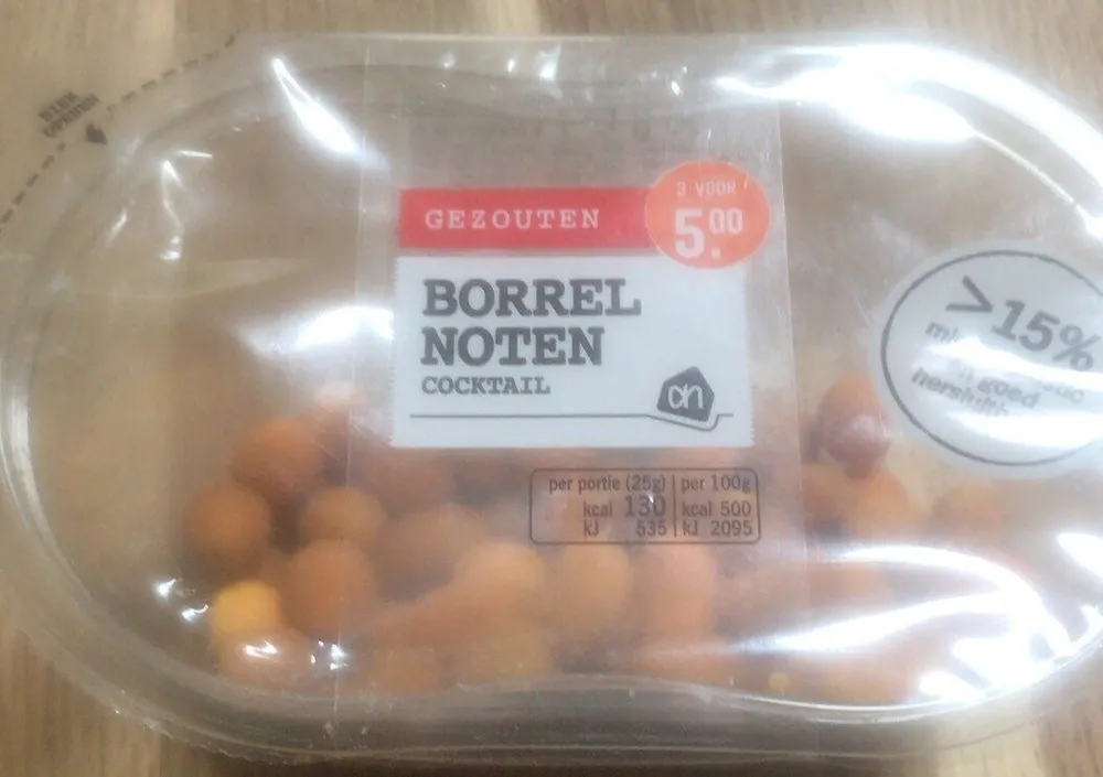 Borrelnoten cocktail