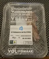 Uitgebakken ontbijtspek