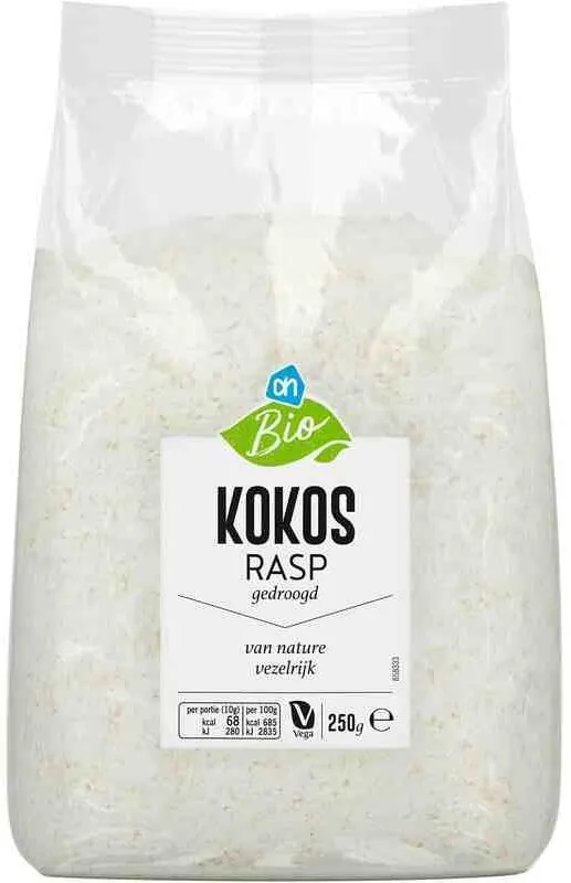 Kokos rasp gedroogd