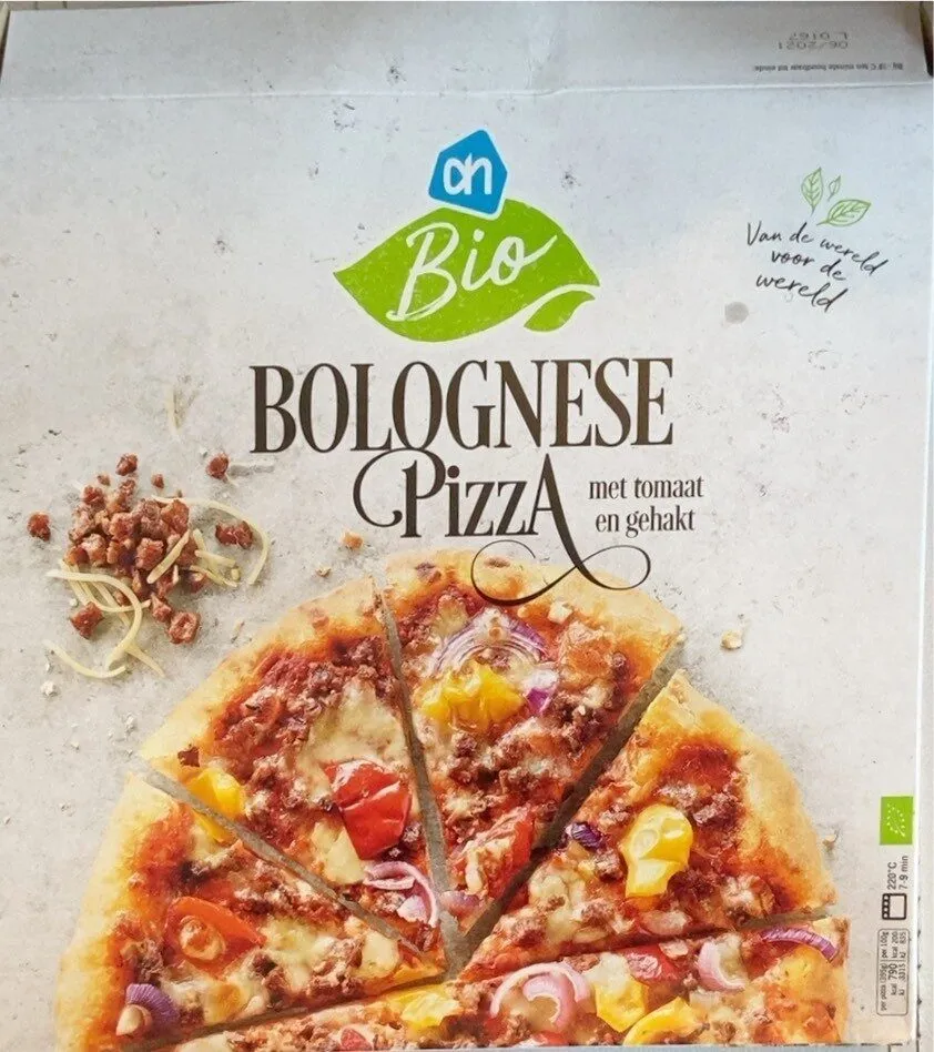 bolognaise pizza