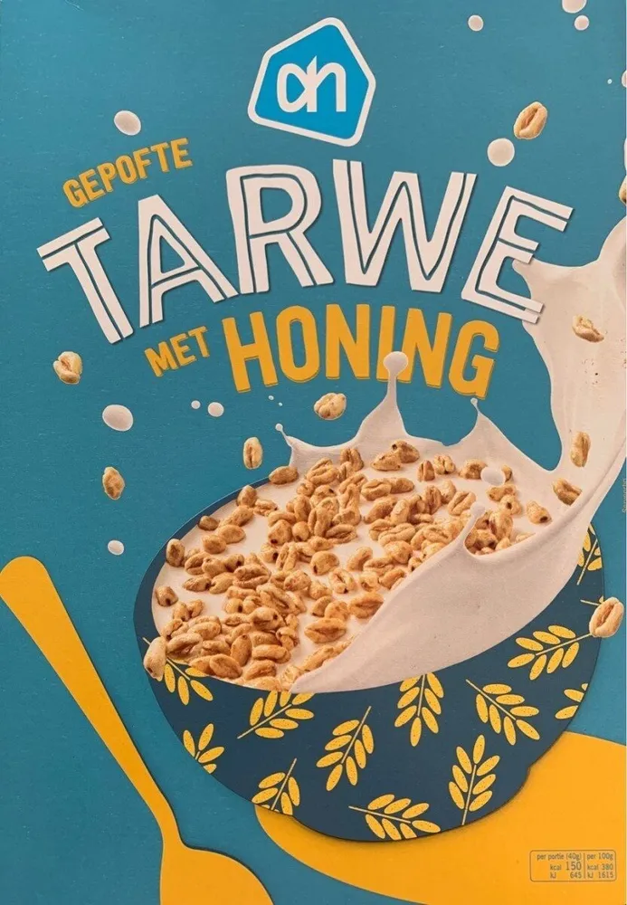 Gepofte tarwe met honing