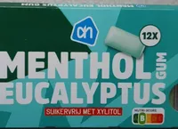 Menthol eucalyptus gum