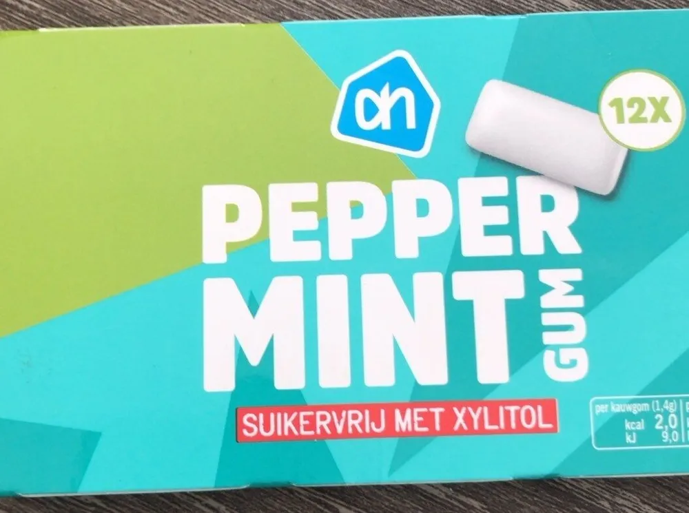 Pepper mint gum