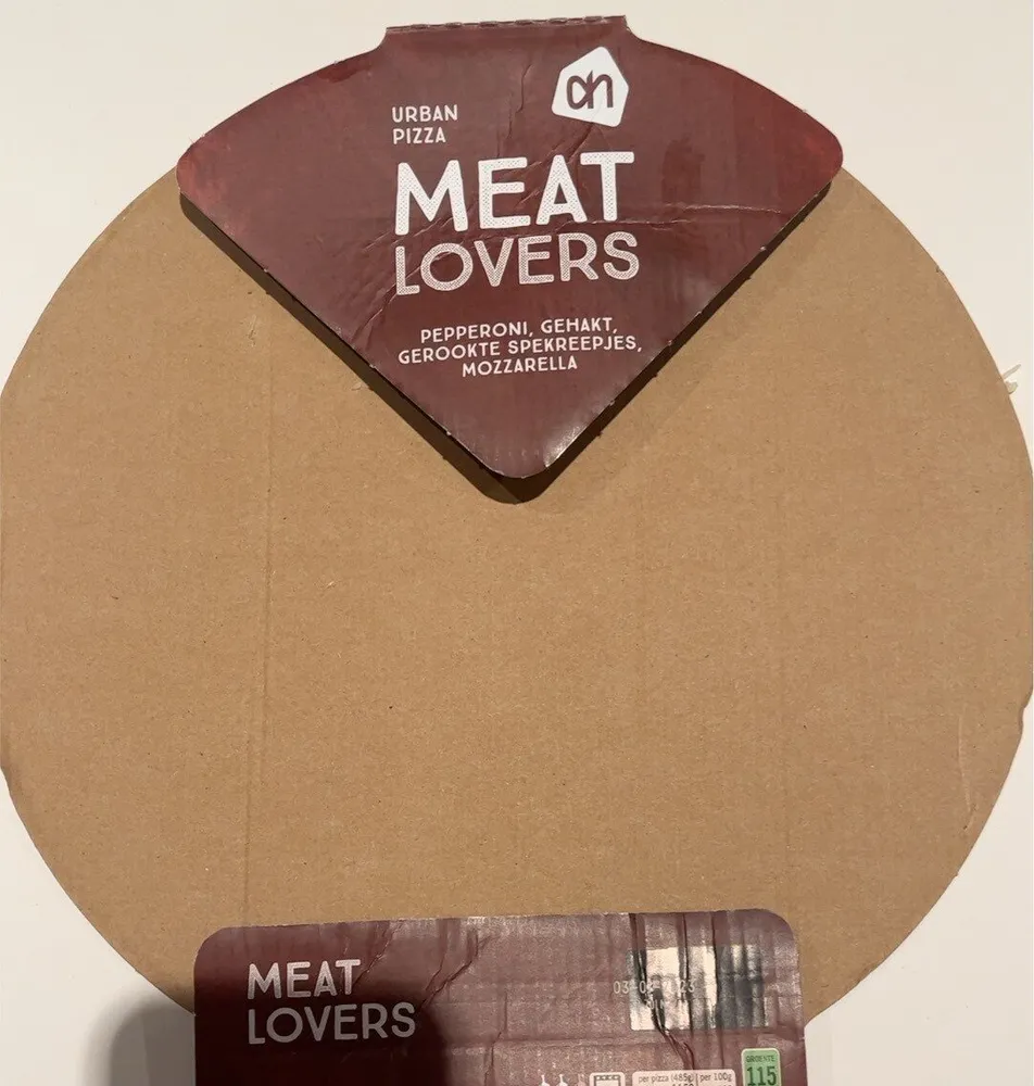 Meat lovers pizza