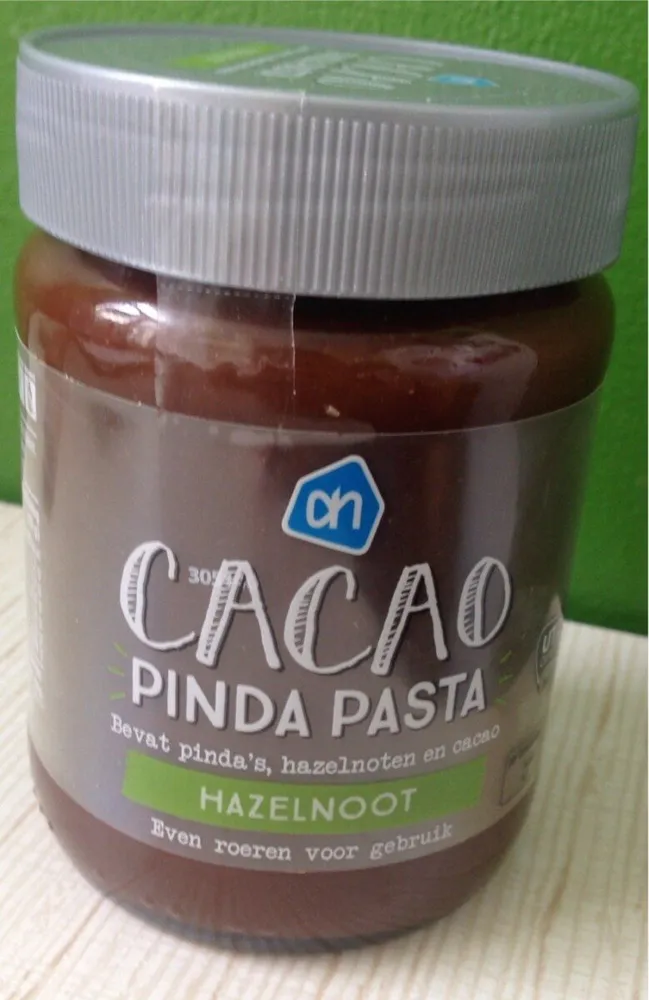Cacao pinda pasta hazelnoot