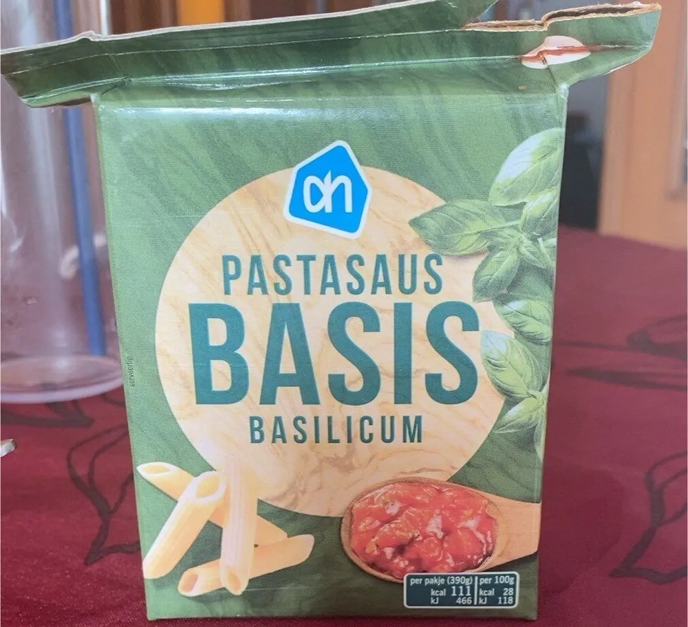 Pastasaus Basis Basilicum