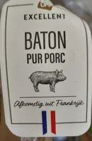 Baton pur porc