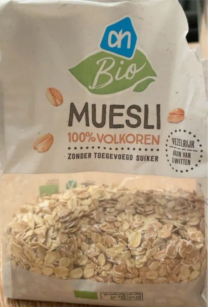 AH Bio muesli 100% volkoren