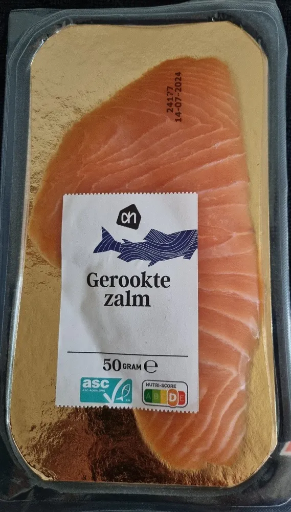 Gerookte zalm filet