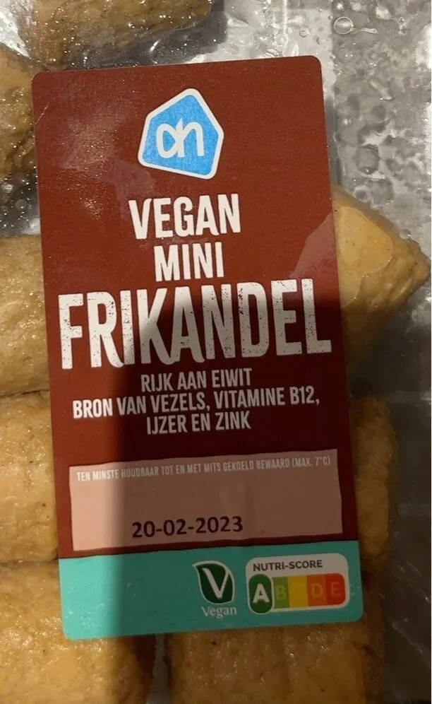 Vegan mini frikandel