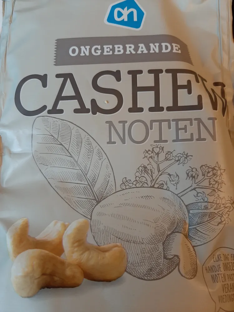 Ongebrande cashewnoten