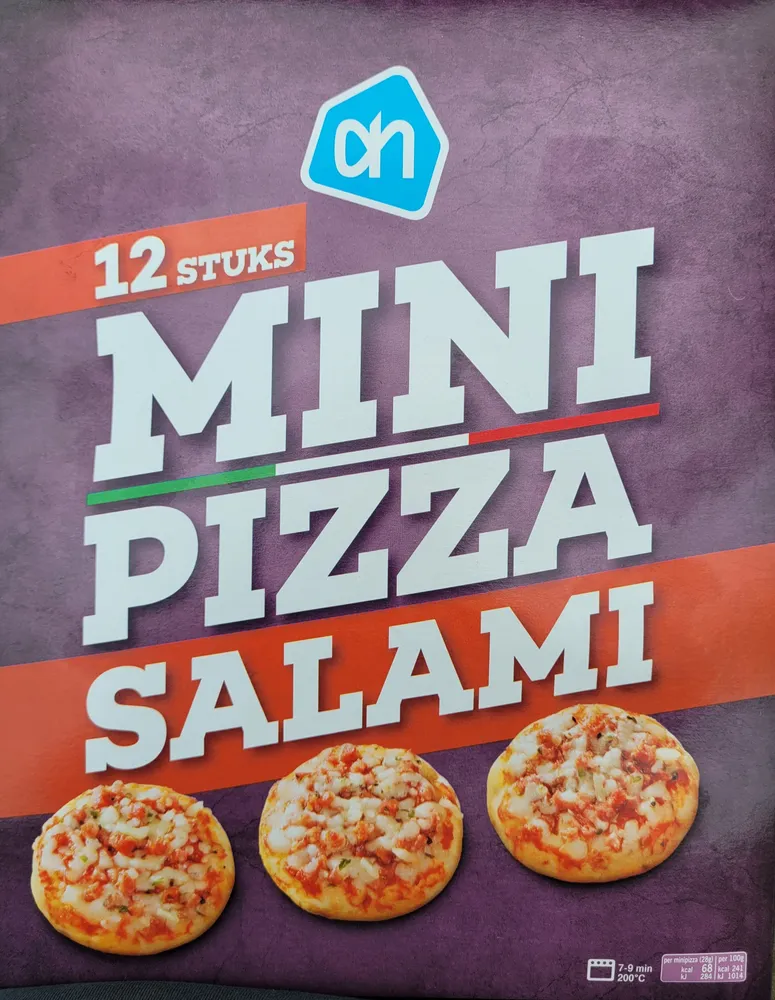 Mini Pizza Salami