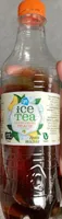 Ice tea refreshing peach