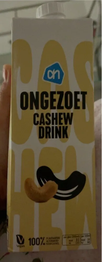 Ongezoet cashew drink