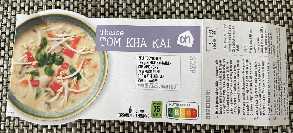 Thaise Tom kha kai
