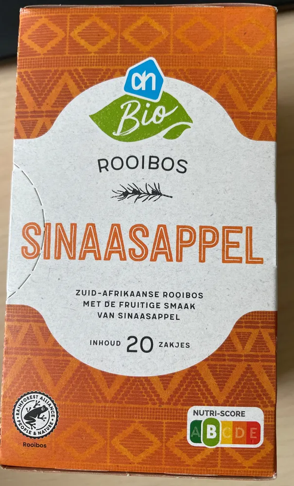 AH Biologisch Rooibos sinaasappel