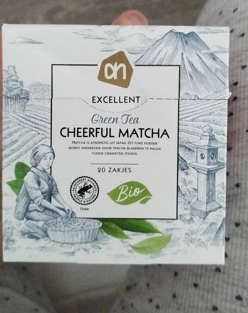 Green tea cheerful matcha