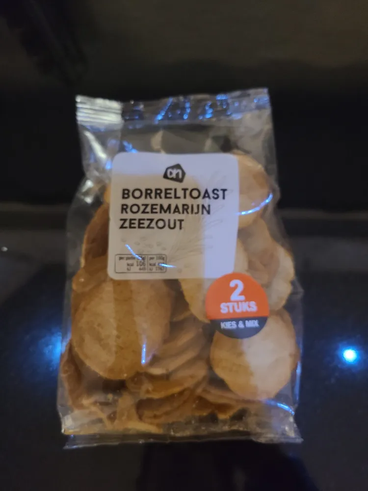 Borreltoast Rozemarijn Zeezout