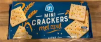Mini crackers met zout