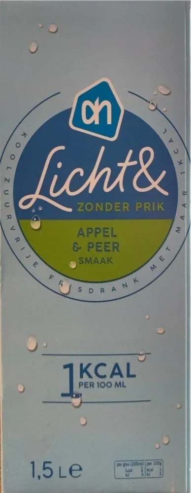 Licht en zonder prik