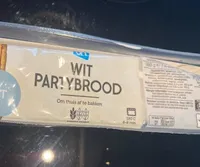 Wit partybrood
