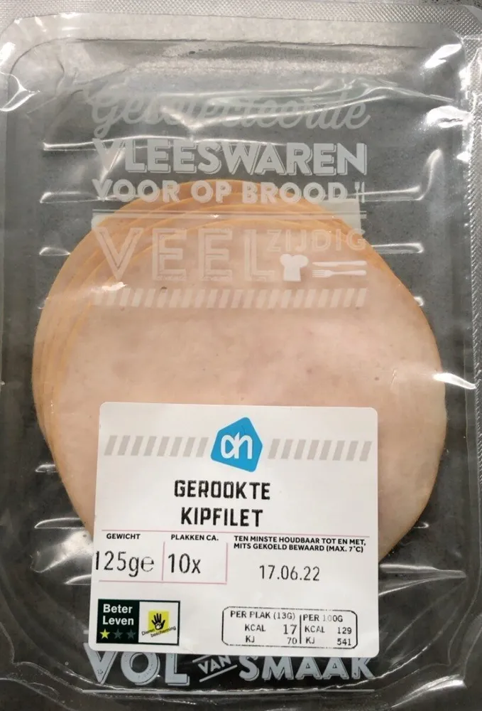 Gerookte kipfilet