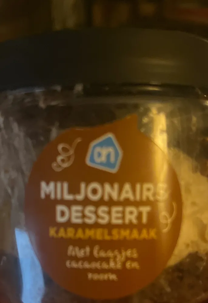 Miljonairs Dessert Karamelsmaak
