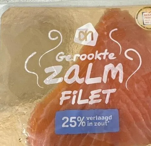 Gerookte zalm minder zout 25%