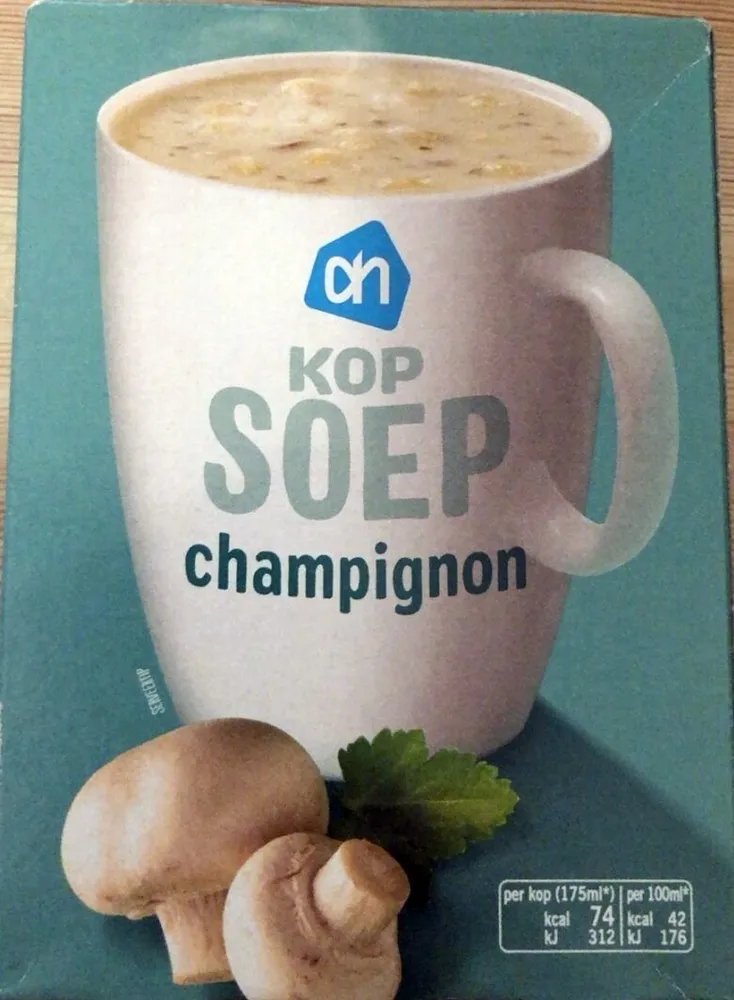 Kop soep champignon