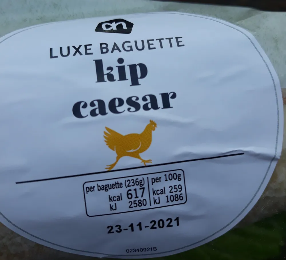 luxe baguette kip caesar