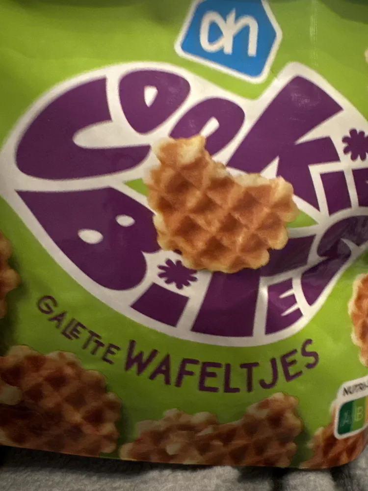 Cookie bites galette wafeltjes