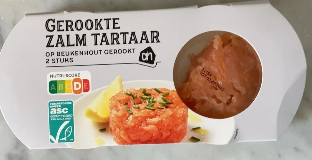Gerookte zalm tartaar