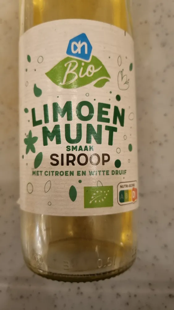 Limoenmuntsiroop