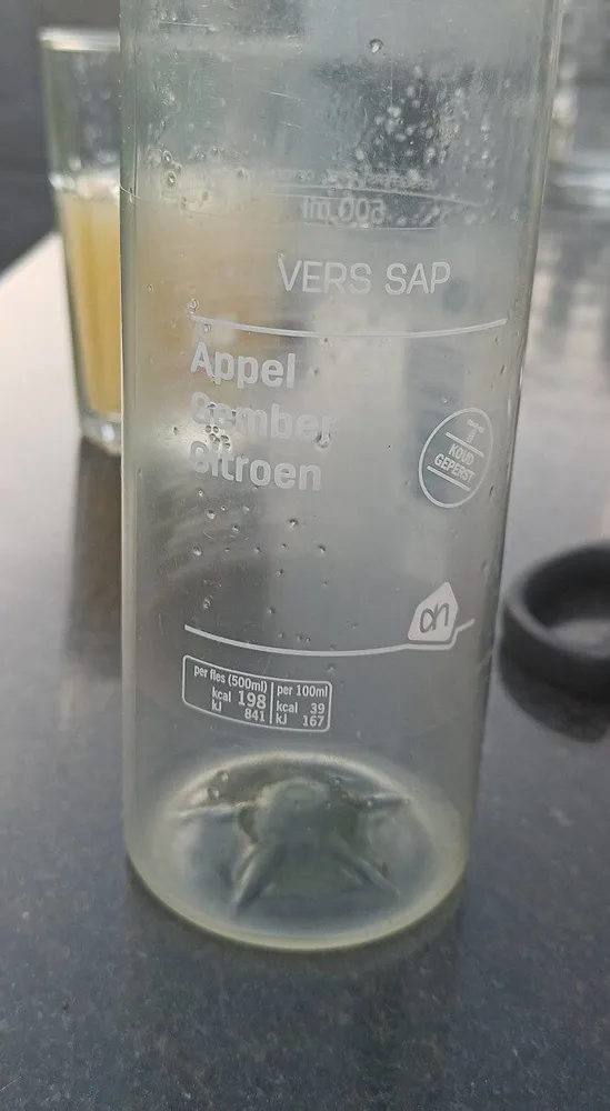 Vers sap appel gember citroen