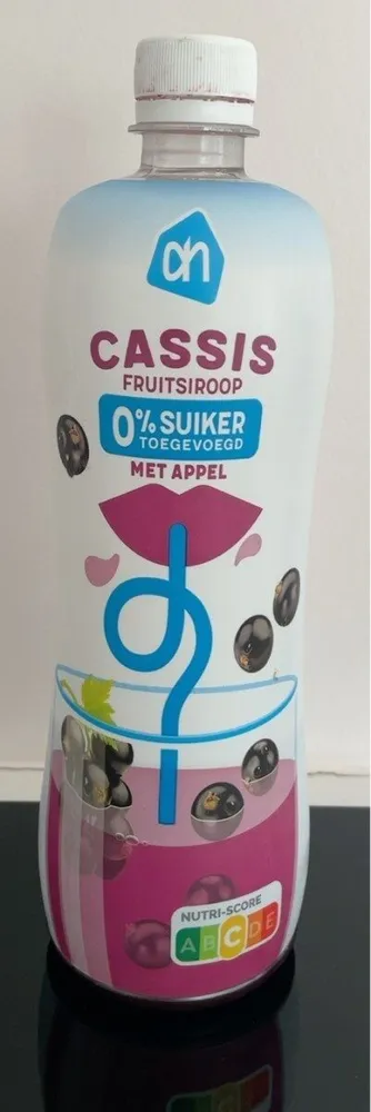 Cassis fruitsiroop
