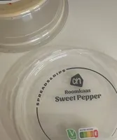 Roomkaas sweet pepper