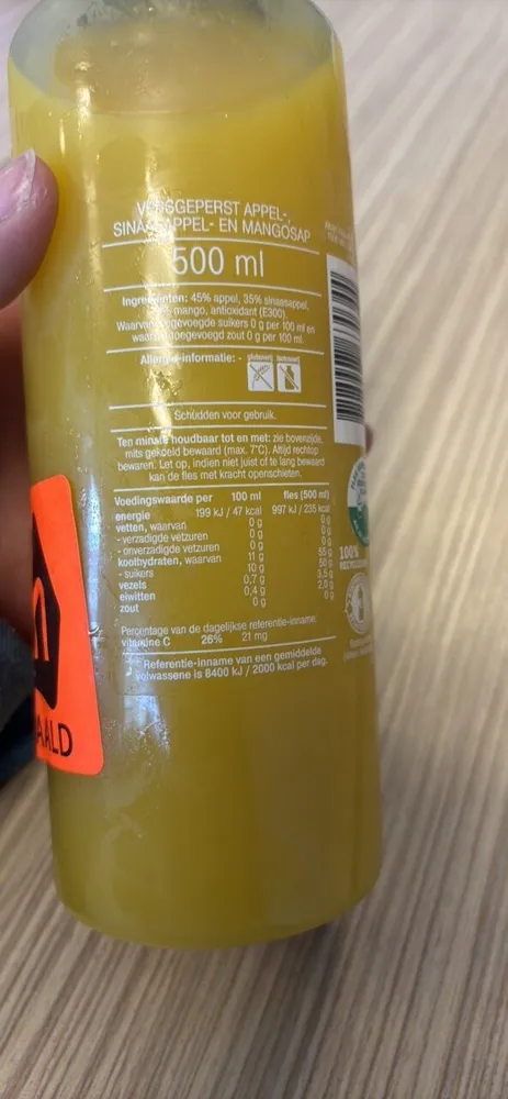 Sinaasappel en mango