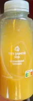 Versgeperst sinaasappel - en bananensap