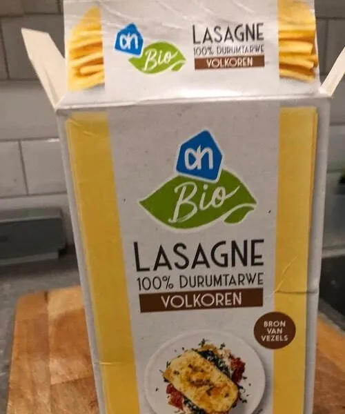 Lasagnebladen volkoren