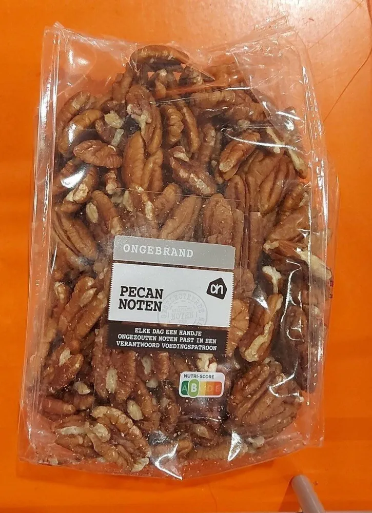 Ongezouten ongebakken pecannoten