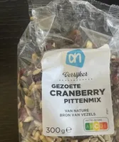Gezoete cranberry pittenmix