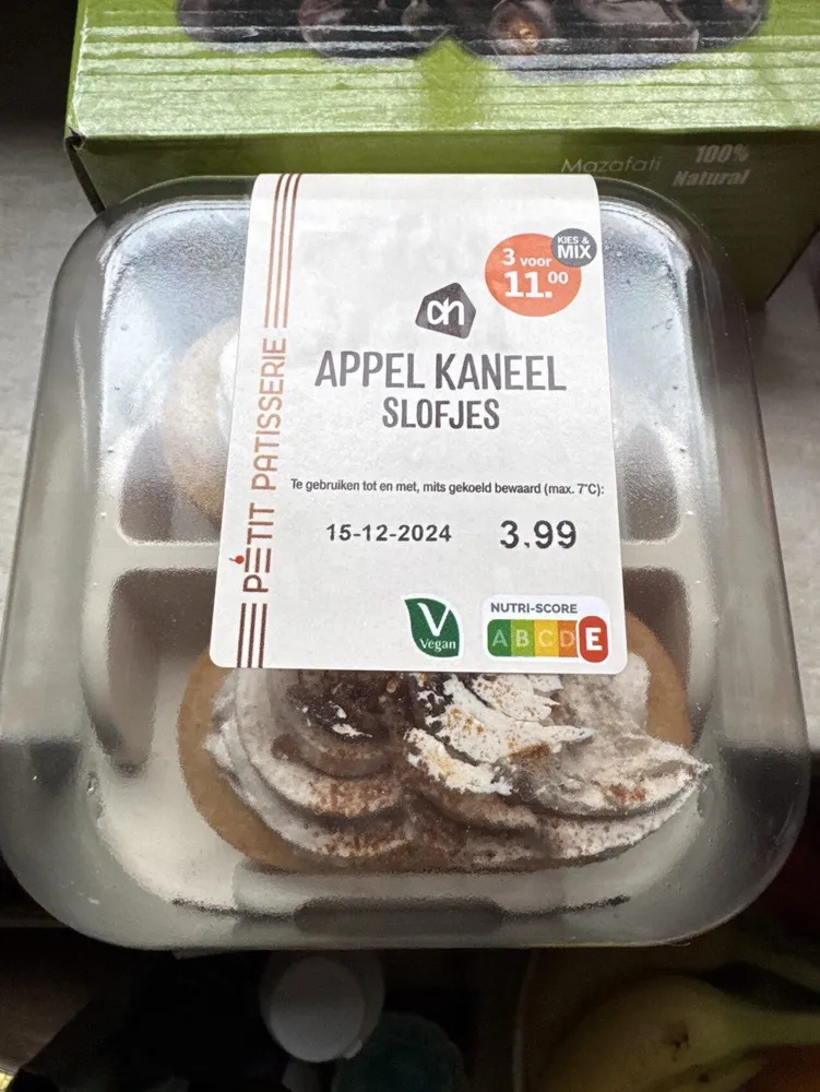 Appel Kaneel Slofjes