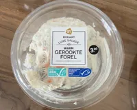 Warm gerookte forel