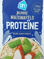 Dunne maiswafels proteïne
