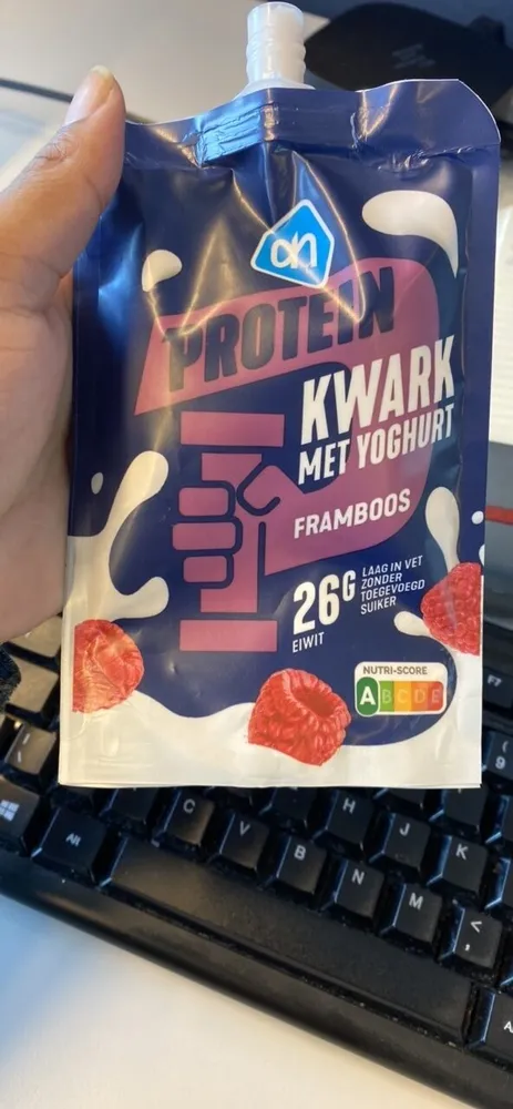 Protein Kwark Met Yoghurt Framboos