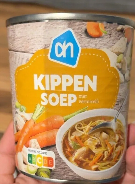 Kippen Soep met vermicelli